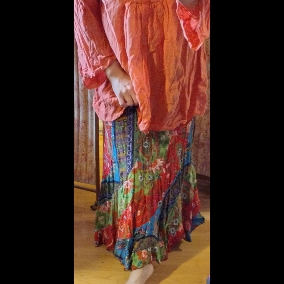 Vintage Carrie Allen boho skirt (L) - Picture 5 of 9